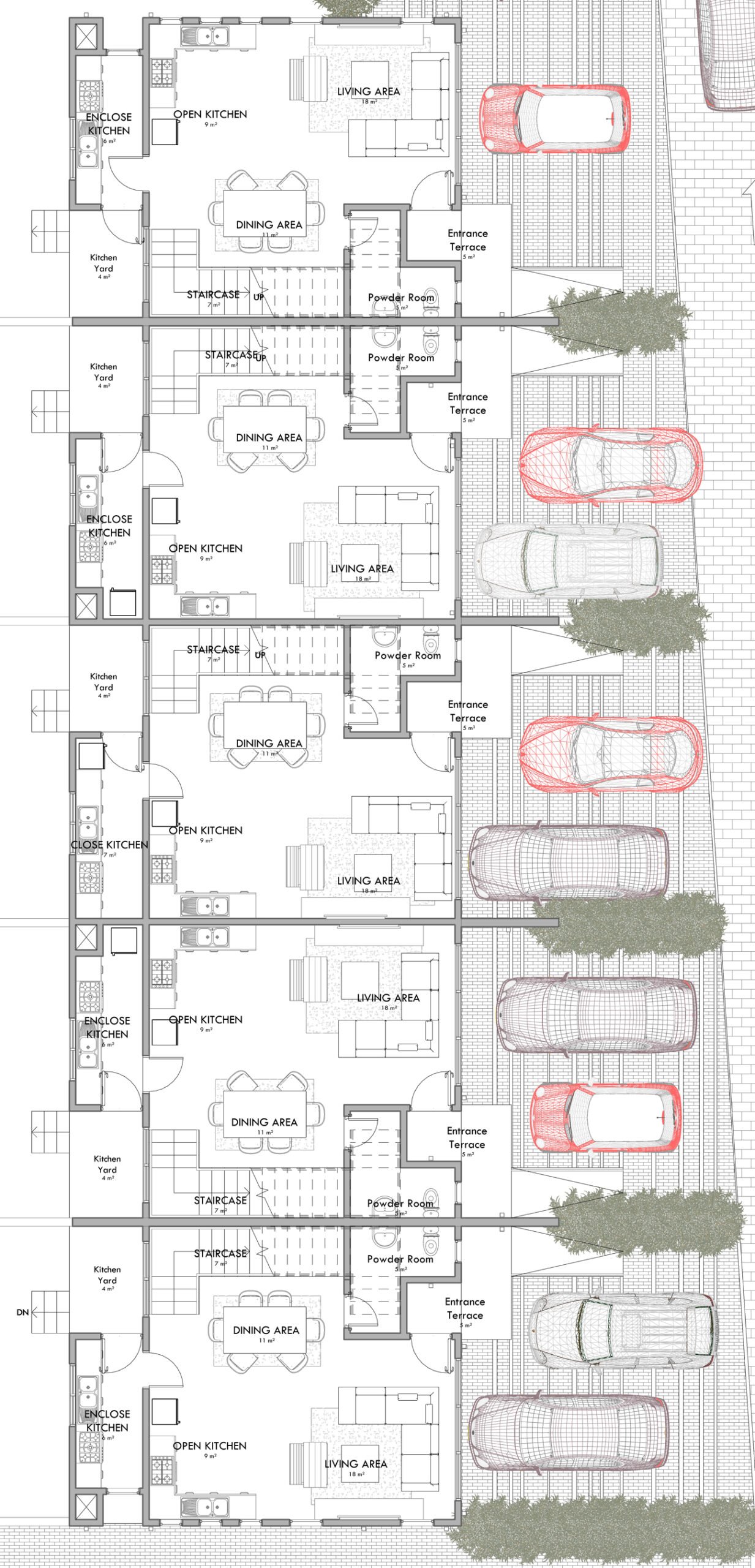 Townhouses for Rent in Ghana - Rose Court